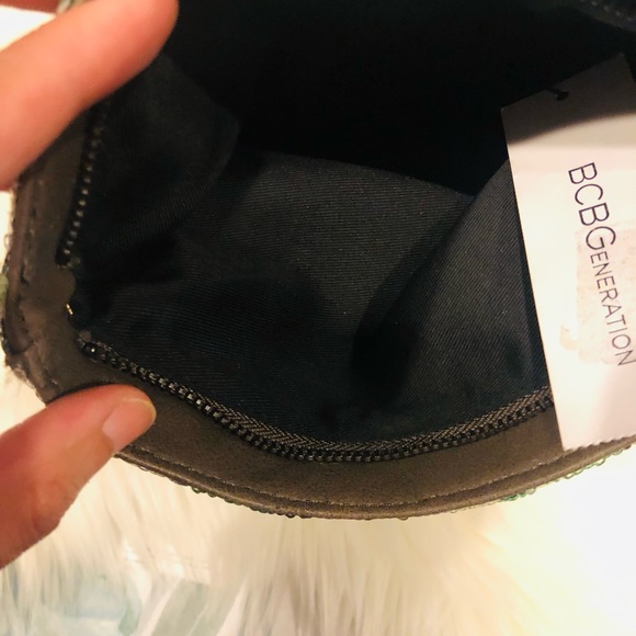 NWT BCBG Holiday Sequins Clutch - Picture 14 of 16